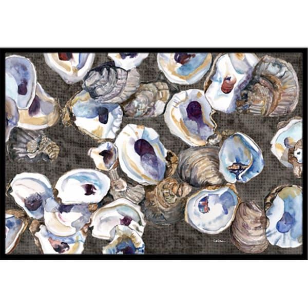 Carolines Treasures 24 x 36 In. Oysters Indoor or Outdoor Mat 8789JMAT - main